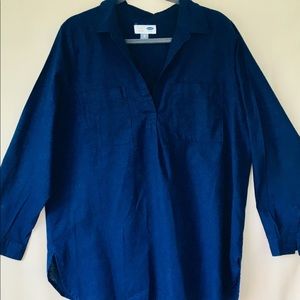 Old Navy linen blend tunic xl/tg